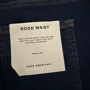 Good American - Always Fits Good Waist Skinny Jeans 14-18 Plus. New with tags !